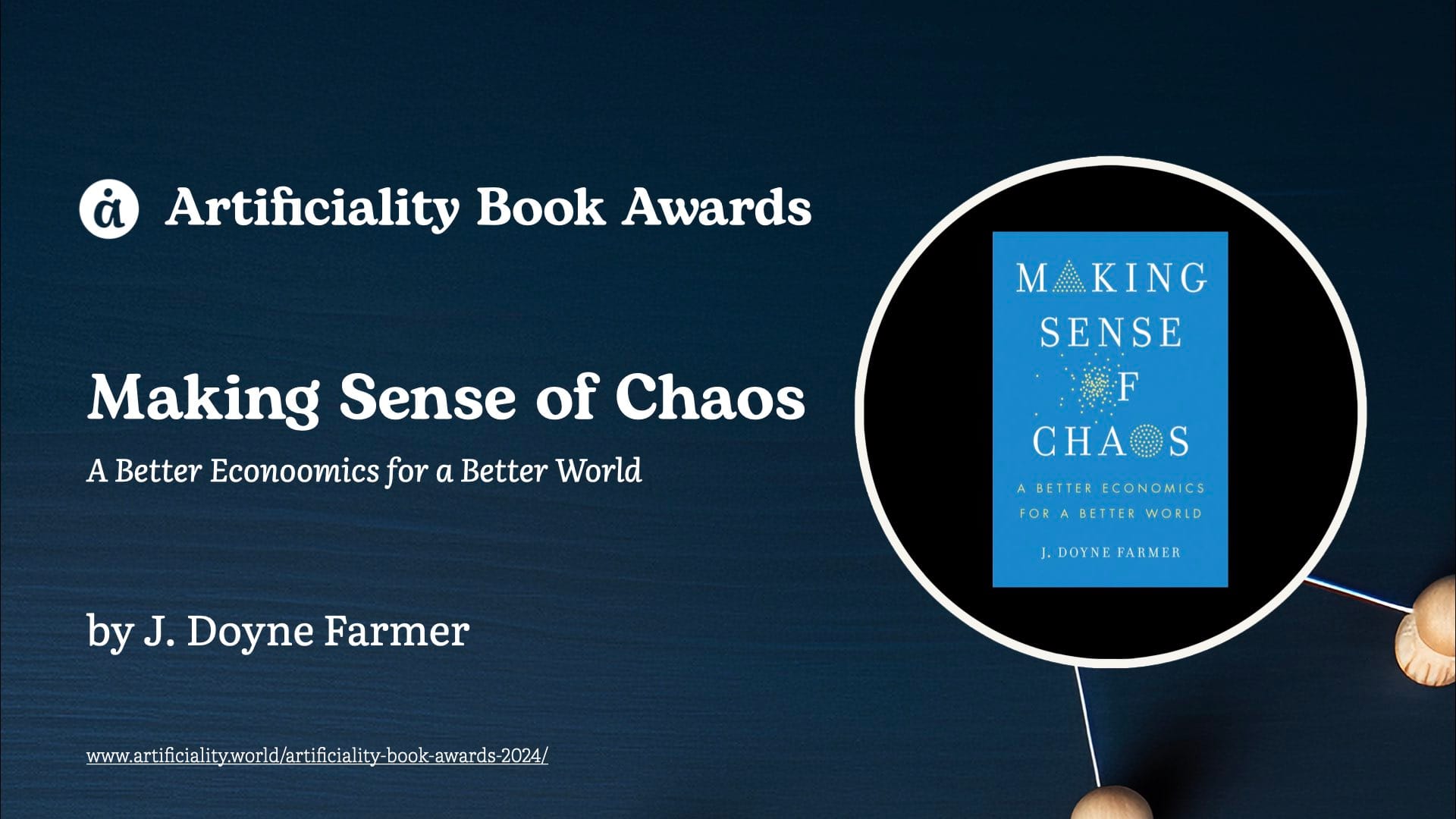 Book cover: Making Sense of Chaos by Doyne Farmer